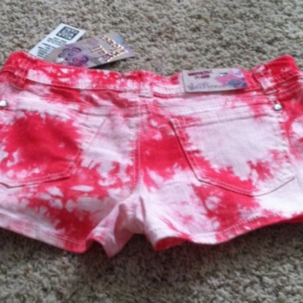 Wall Flower Denim Shorts